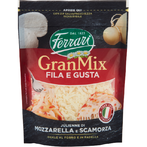 JULIENNE MOZZARELLA & SCAMORZA